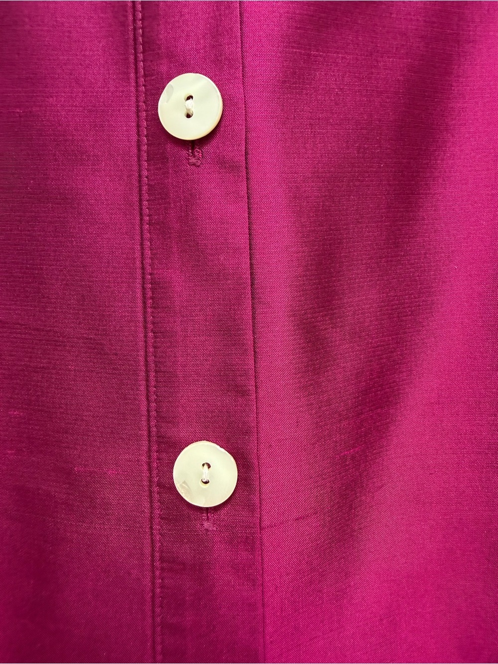 Coldwater Creek Silk Blouse in Deep Magenta 2X - Picture 3 of 8